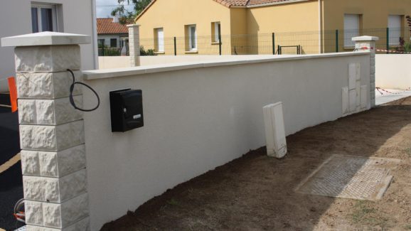 mur parpaing enduit machecoul 44