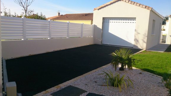 cloture panneaux PVC Machecoul 44