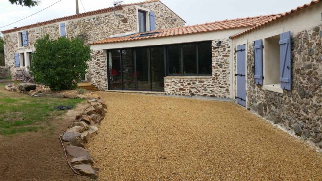 nantes sud ecogravel missilac paysagiste