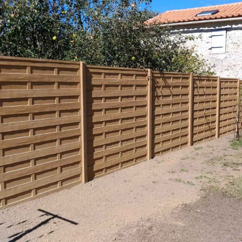 cloture beton machecoul bois imitation 44