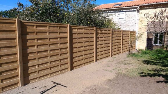 cloture beton machecoul bois imitation 44