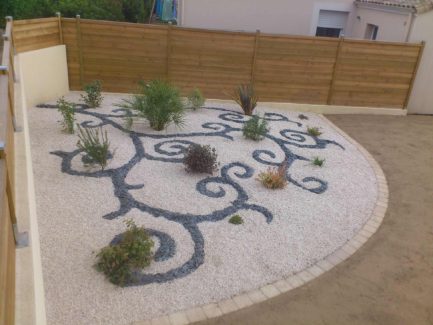 Paysagiste Machecoul massif déco Barreau Paysage